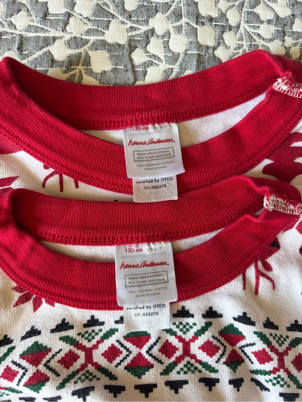 Hanna Andersson pajamas - 6-7